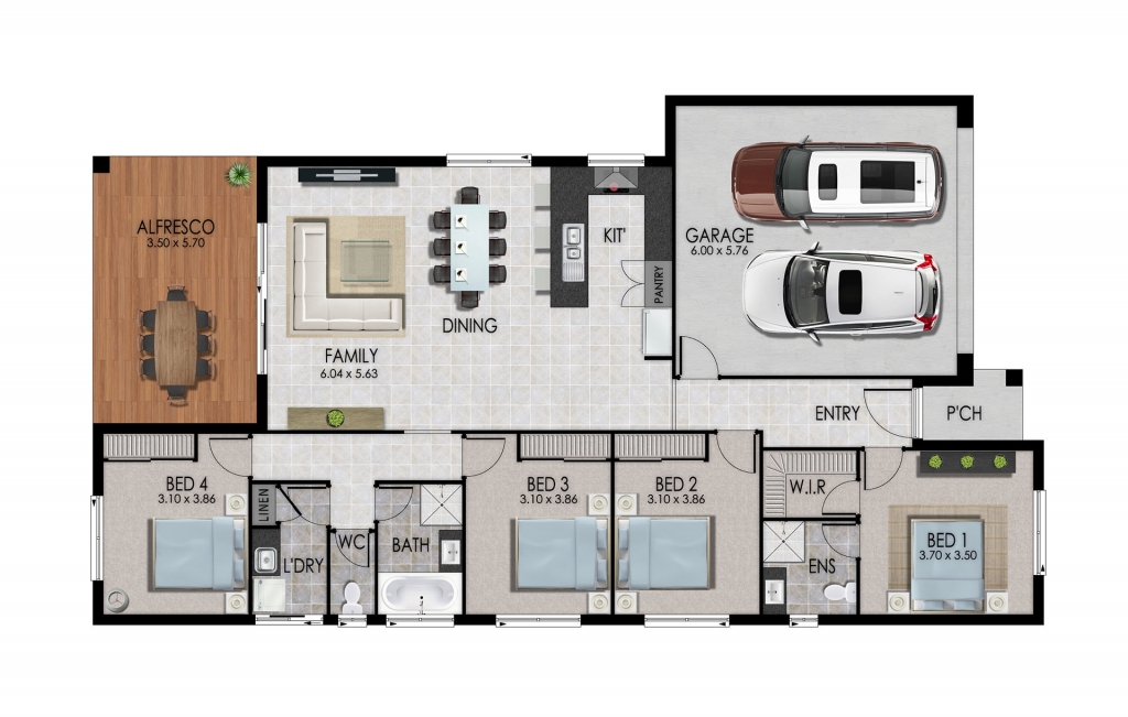 The Echuca Spectrum Homes